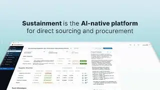 AI-Native Platform for Direct Sourcing & Procurement | Sustainment