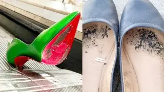 Well worn mix shoes collection include high heels, pumps and flat shoes