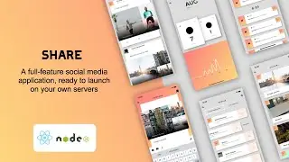 React Native Full-Featured Social Media Application