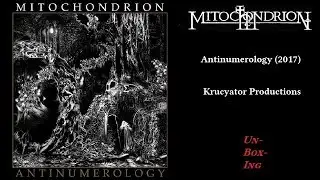 UNBOXING Mitochondrion - Antinumerology (CD edition 2017) / Krucyator Productions