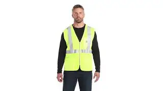 Carhartt CT106171 ANSI Class 2 Mesh Zip-Front Vest