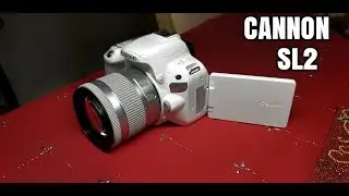 ROBBERY UPDATE! Getting A New Camera! Canon SL2 Unboxing First Look & Review!