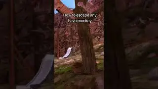 How to escape any lava monkey | #gtag #vr #oculus