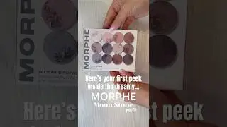 Unboxing the NEW MORPHE Moonstone Palette 🌙 First Look! #morphe