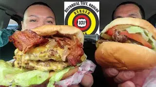 HWY 101 Burger Car Mukbang | AngelaEats
