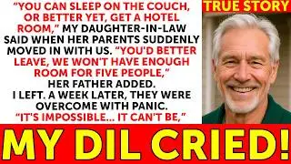 &ldquo;Sleep On The Sofa!&rdquo; My DIL Told Me When Her Parents Moved In With Us. A Week Later...