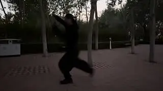 Double hands sword#kungfu #wushu #martialarts