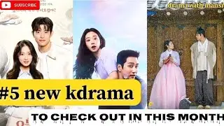 Top 5 best new kdrama ll TO check out in this Month ll new kdrama 2026 🎭🎭🎭