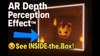 Depth Illusion! 🤯 AR Depth Perception Effect Project&trade;: See INSIDE the Box | Unity&reg; Innovation
