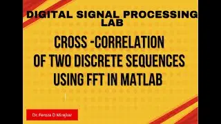Cross-correlation of two discrete sequences Using FFT in MATLAB
