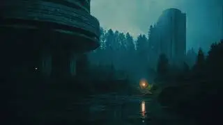 Hotel | Dystopian Sci-Fi Ambient | Soothing Ambience For Sleeping/Working/Studying