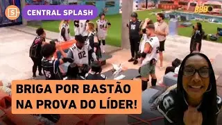 BRIGA na Prova do Líder por causa de Bastão: Maxiane ganha liderança, mas prova começa com treta
