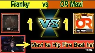 Franky vs Or mavi, 1vs1 tdm Fight, Scout spectating franky, can franky win it??