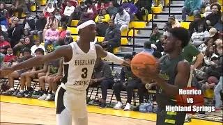 Jan. 20, 2023 Henrico vs Highland Springs