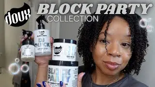 The Doux BLOCK PARTY Wash And Go | Type 4 Natural Hair