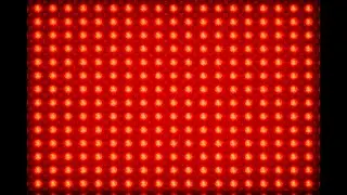 Red LED Light Panel (2 Hours) Sunset Sunrise Glow  Relaxing Ambient Music