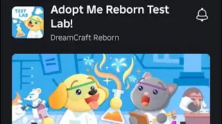 PLAYING ADOPT ME TEST LAB REBORN