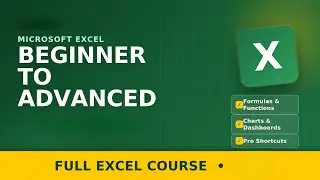 🚀 Master Microsoft Excel from Beginner to Advanced in 2026!