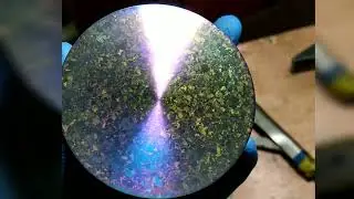 Huge piece of crystallized titanium CrystalTi #2