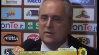 #Salernitana, #Lotito in Tv risponde ai giornalisti mentre è a cena