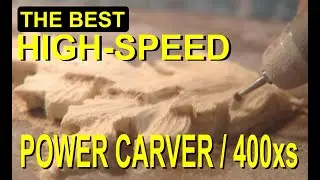 Learn Wood Carving/Power Carver  High-Speed Carver 400xs Engraver review