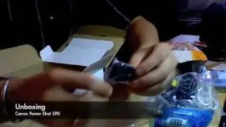 Canon PowerShot S90 unboxing