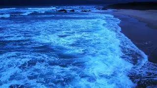 Looking for peace of mind? Here's the solution.🌊😴 Relaxing Ocean Sound At Night