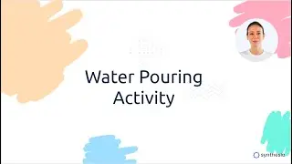 Guiding Your Child Through Water Pouring Activity