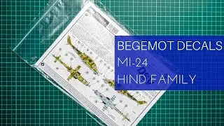 Begemot 1/48 Mi-24 Hind Decals (48-042) Review