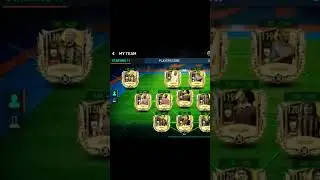 My 140 ovr full icon team🥶 #fifamobile #shorts