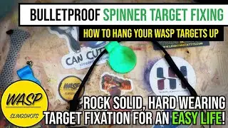 How to hang up your SPINNER TARGETS - a bulletproof and easy way