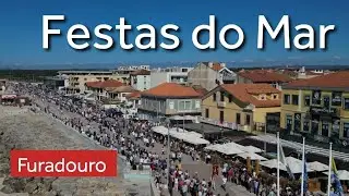 vista aerea Furadouro - DRONE 4K Festas do Mar / 2024