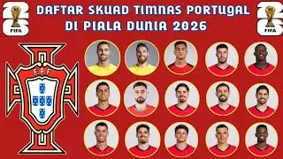 RESMI : INILAH DAFTAR SKUAD TIMNAS PORTUGAL UNTUK PIALA DUNIA 2026