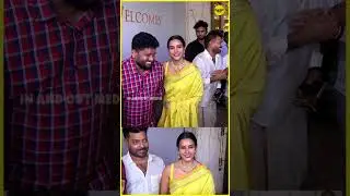 PRIYAANAND🤩ISHARI GANESH daughter's WEDDING | #trending #tamilcinema  #shorts #wedding  #priyaanand