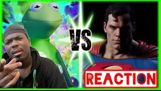 Reactz484 Kermit Vs Supeman By DevilArtemis REACTION