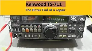 #255 Kenwood TS-711 VHF multi mode radio repair