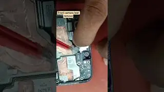front camera dust remove Ocea sheet#smartphone #repair new shorts#YouTube search
