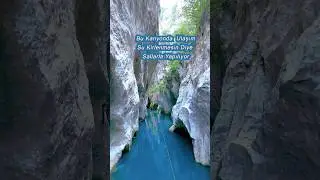 Saklı Cennet (Kisecik Kanyonu) #mersin #kanyon #tarsus #gezilecekyerler #doğasever #kamp #dji #view