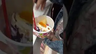 Yogurt bar vlog #youtube #pakistan #india #usa #icecream #vlog #winter #enjoy 