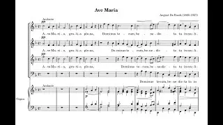 Boeck, August de (1865 - 1937) Ave Maria.