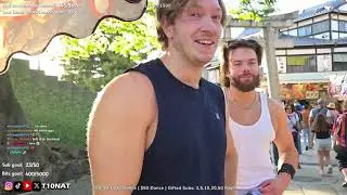 T10Nat saving Arrav's Fanny Pack (incl. Passport and Phone) In Kyoto JP