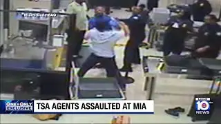 Видео запечатлело нападение на сотрудников TSA в МВД