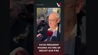 WATCH | Swiss President Expresses Condolences After Deadly Crans-Montana Bar Fire | VERTEX