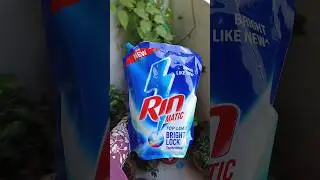 New Rin Matic Top Load Detergent liquid 🫧/#shorts #youtubeshorts #shortsfeed #trending @rin #new