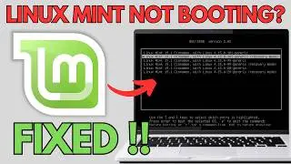 Fix Linux Mint Boot Problem 2026 | 100% Working Solution