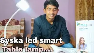 Now it's really easy to study // syska led smart table lamp..🙂