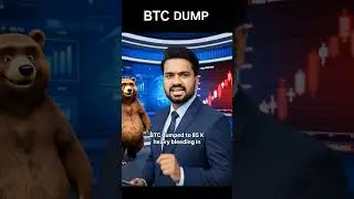 crypto market short update within 15second 🚨 Market Alert: BTC Dumped to 85K 📉