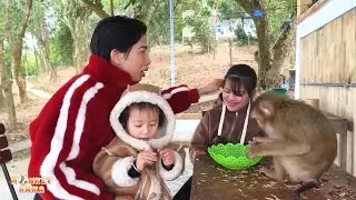Воссоединение ее семьи и Манки Кака сделало ее очень счастливой.
