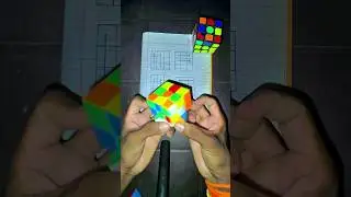 How to solve 3by3 cube trening 😱