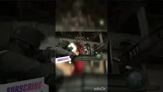 Resident Evil 4 HD Hunk TMP vs zealot rail gun #biohazard #residentevil